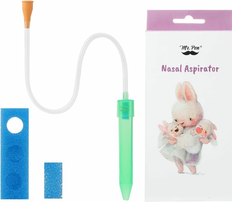 Baby Mr. Pen | Mr. Pen- Baby Nasal Aspirator With 3 Extra Hygiene Filters, Nasal Aspirator For Baby, Nasal Suction For Babies, Nose Aspirator For Babies, Nose Suctioners For Babies