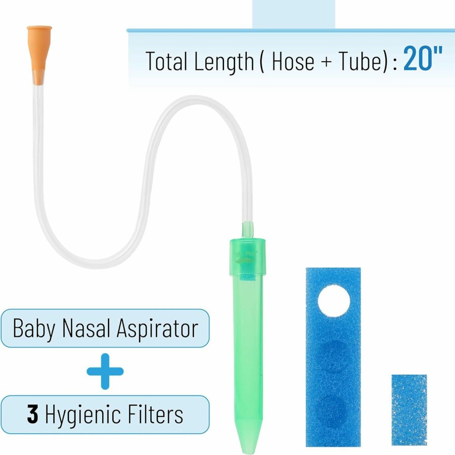 Baby Mr. Pen | Mr. Pen- Baby Nasal Aspirator With 3 Extra Hygiene Filters, Nasal Aspirator For Baby, Nasal Suction For Babies, Nose Aspirator For Babies, Nose Suctioners For Babies