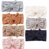 Baby Mookiraer | Mookiraer Baby Girls Headbands With Bows Handmade Hair Accessories Stretchy Hairbands For Newborn Infant Toddler Baby Essentials (Figure 7Pcs)