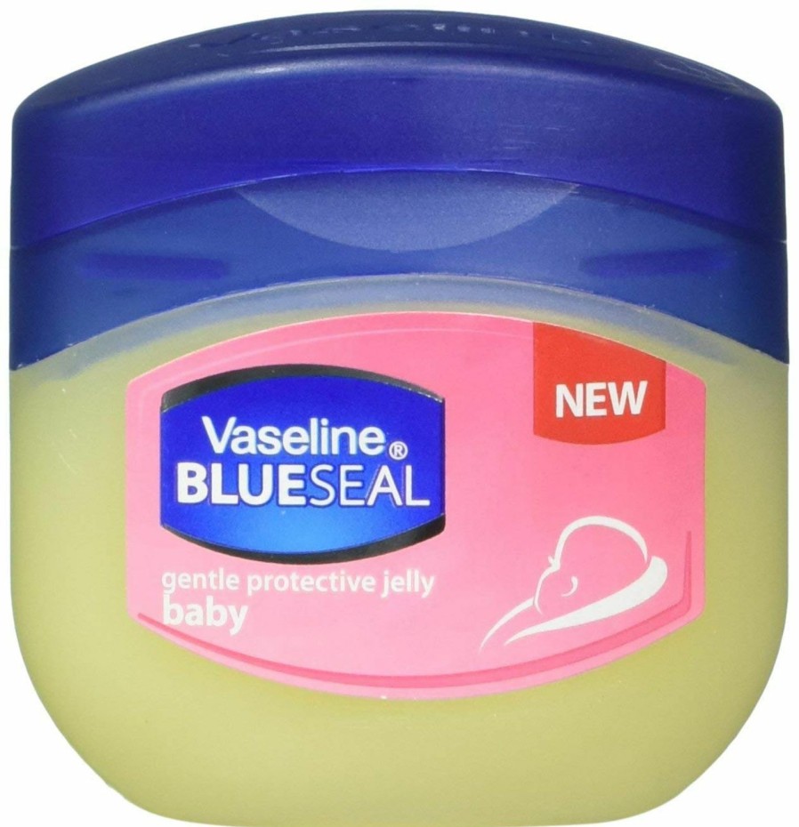 Baby Vaseline | Set Of Six Vaseline Baby Gentle Protective Petroleum Jelly- Travel Size, 1.7 Oz, 6 Count (Pack Of 1)