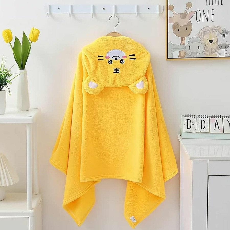 Baby BEENIFIC | Beenific Hooded Baby Towels,Soft Toddler Bath Towel,Gifts For Boy And Girl (Yellow Duck)