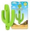 Baby Linda's Essentials | Cactus Baby Teething Toys For Babies 0-6 Months Or 6-12 Months | Self-Soothing Pain Relief Soft Baby Teether Toys For Babies, Toddlers, Infants, Boy Or Girl | Natural Organic Bpa Free