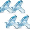 Baby Philips Avent | Philips Avent Soothie Pacifier, Blue, 0-3 Months, 4 Pack, Scf190/43