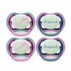 Baby Philips Avent | Philips Avent Ultra Air Pacifier - 4 X Light, Breathable Glow-In-The-Dark Baby Pacifiers For Babies Aged 6-18 Months, Bpa Free With Sterilizer Carry Case, Scf376/08