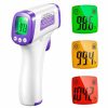 Baby HUHETA | Huheta Infrared Thermometer For Adults, Non Contact Forehead Thermometer With Fever Alarm, Accurate Reading And Memory Function, Body Temperature & Surface Of Objects Use (Purple)