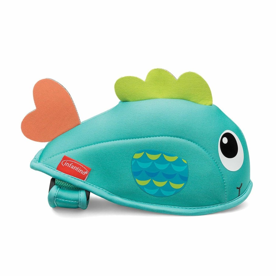 Baby Infantino | Infantino Cap The Tap Bath Spout Cover, Unisex Multicolor Bath Accessory, Whale