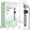 Baby Bivni | Bivni Baby Nasal Aspirator, Ipx7 Waterproof Electric Nasal Aspirator For Baby, Baby Nose Sucker Baby With 3 Silicone Tips, Adjustable 3 Levels Suction, Rechargeable, 8 Light Soothing Function & Music