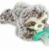 Baby RAZBABY | Razbaby Jollypop Pacifier, Holder W/ Detachable Baby Pacifier, Stuffed Animal Razbuddy, All Ages 0M+, 100% Medical Grade Usa Made Silicone Pacifier, Machine Washable, Textured & Easy To Hold Dragon