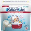 Baby TruKid | Trukid Bubble Podz Bubble Bath For Baby & Kids, Gentle Refreshing Bath Bomb For Sensitive Skin, Ph Balance 7 For Eye Sensitivity, Natural Moisturizers And Ingredients, Cherry (10 Podz)