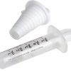 Baby EZY DOSE | Ezy Dose Kids Baby Oral Syringe & Dispenser Calibrated For Liquid Medicine, Reduce Mess, Easy Way To Orally Administer Medication, 10 Ml/2 Tsp, Includes Bottle Adapter, Clear, Bpa Free