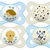 Baby MAM | Mam Night Pacifiers 0-6 Months, Best For Breastfed Babies, Glow In The Dark, Baby Boy, 2 Count