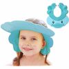 Baby Suelasi | Baby Shower Cap Adjustable Silicone Shampoo Bath Cap Visor Cap Protect Eye Ear For Infants Toddlers Kids Children