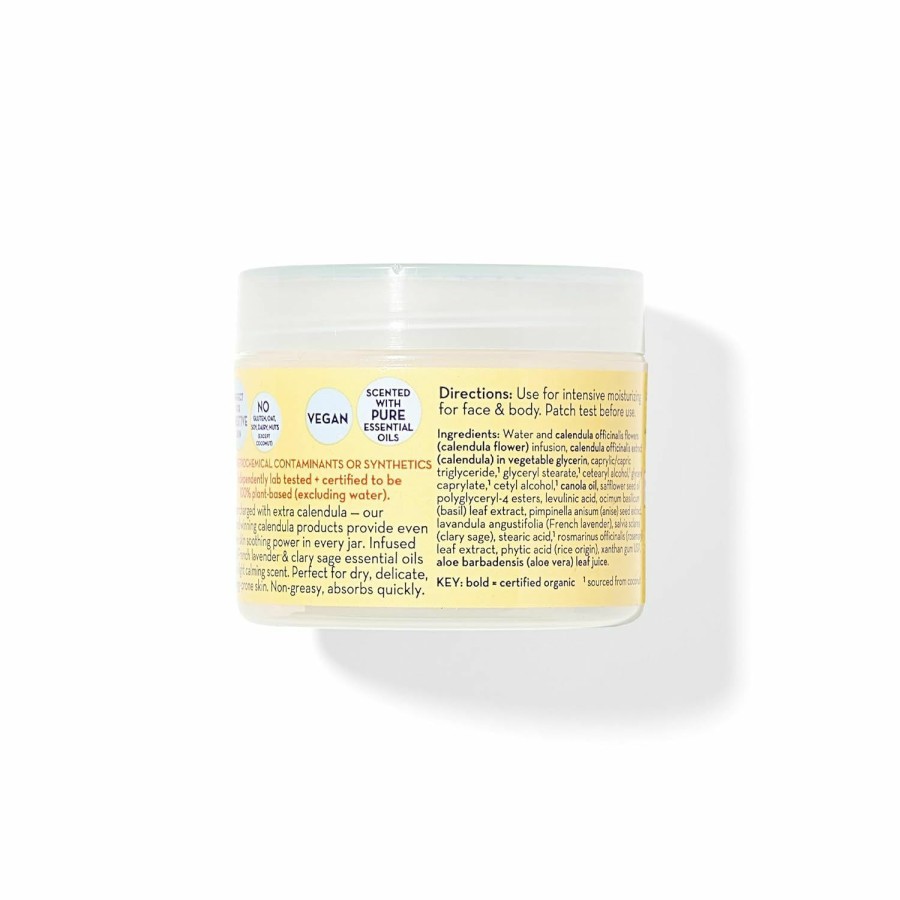 Baby California Baby | California Baby Calendula Cream | Ultra-Soothing Baby Face Cream | 100% Plant-Based | Organic Calendula + Aloe Vera | Lavender Scent | Baby Lotion For Sensitive Skin | Allergy Friendly | 2 Oz / 57G