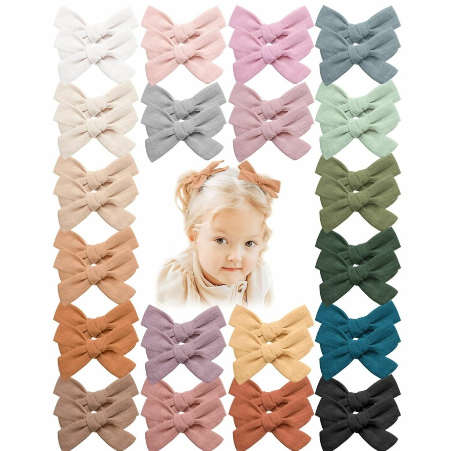 Baby Prohouse | Prohouse 40 Pieces Baby Girls Hair Bows Clips Hair Barrettes Accessory For Babies Infant Toddlers Kids