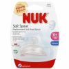 Baby NUK | 3 Packs Of Nuk Replacement Silicone Spout, Clear