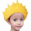 Baby HeyooHeloo | Baby Shower Cap Waterproof Shampoo Hat For Children Toddler Girls Boys Protect Ears Eyes.Adjustable Silicone Bathing Crown.