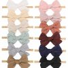 Baby jollybows | Jollybows 12Pcs Baby Girls Hair Bows Nylon Elastic Headband Hair Accessories For Infants Toddlers Newborn