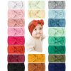 Baby Prohouse | Prohouse 20Pcs Baby Nylon Headbands Hairbands Hair Bow Elastics For Baby Girls Newborn Infant Toddlers Kids(Clay)