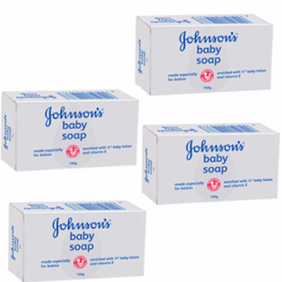 Baby Johnson & Johnson | Johnson'S & Johnson Baby Bar Soap White 100G. (Pack 4)