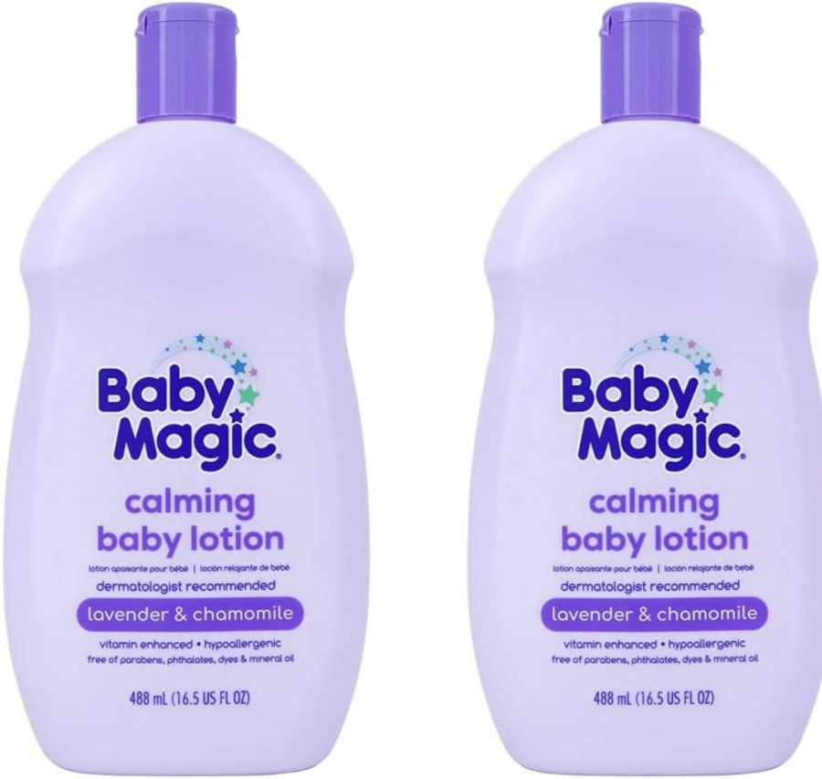 Baby Baby Magic | Baby Magic Calming Baby Lotion, Lavender & Chamomile, 30 Oz