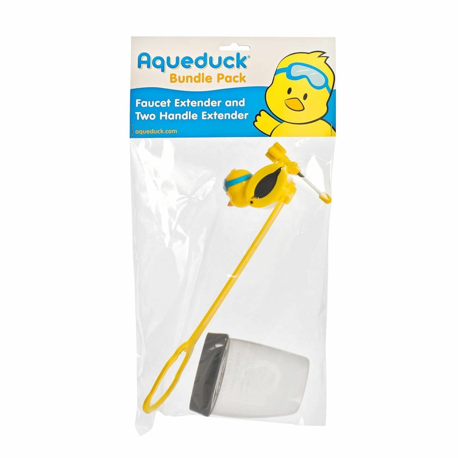 Baby Aqueduck | Aqueduck Handle Extender. A Safe Fun And Kid Friendly Hand Washing Solution. Connects To Sing Handle To Make Washing Hands Fun And Teaches Your Baby Or Child Good Habits And Promote Independence To Them.